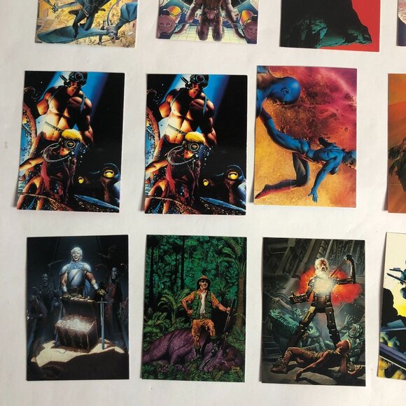 Vintage Lot of‎ 20 Richard Corben Collector Cards 1993 Comic Images + 2 wrappers - Picture 4 of 11